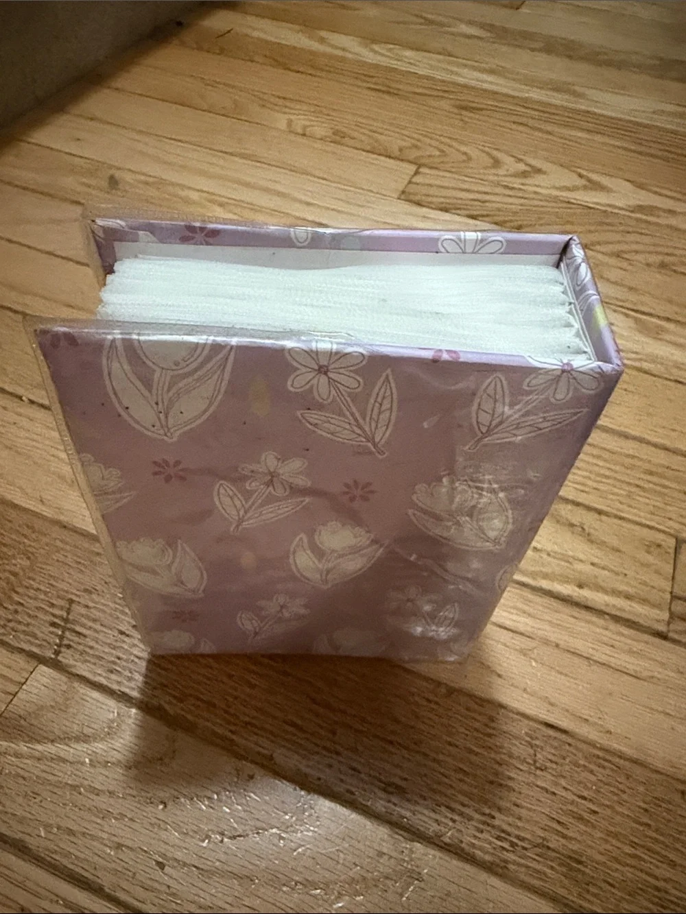 Lavender Floral Photo Album -